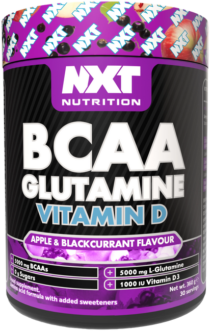 BCAA Glutamine & Vitamin D 360g