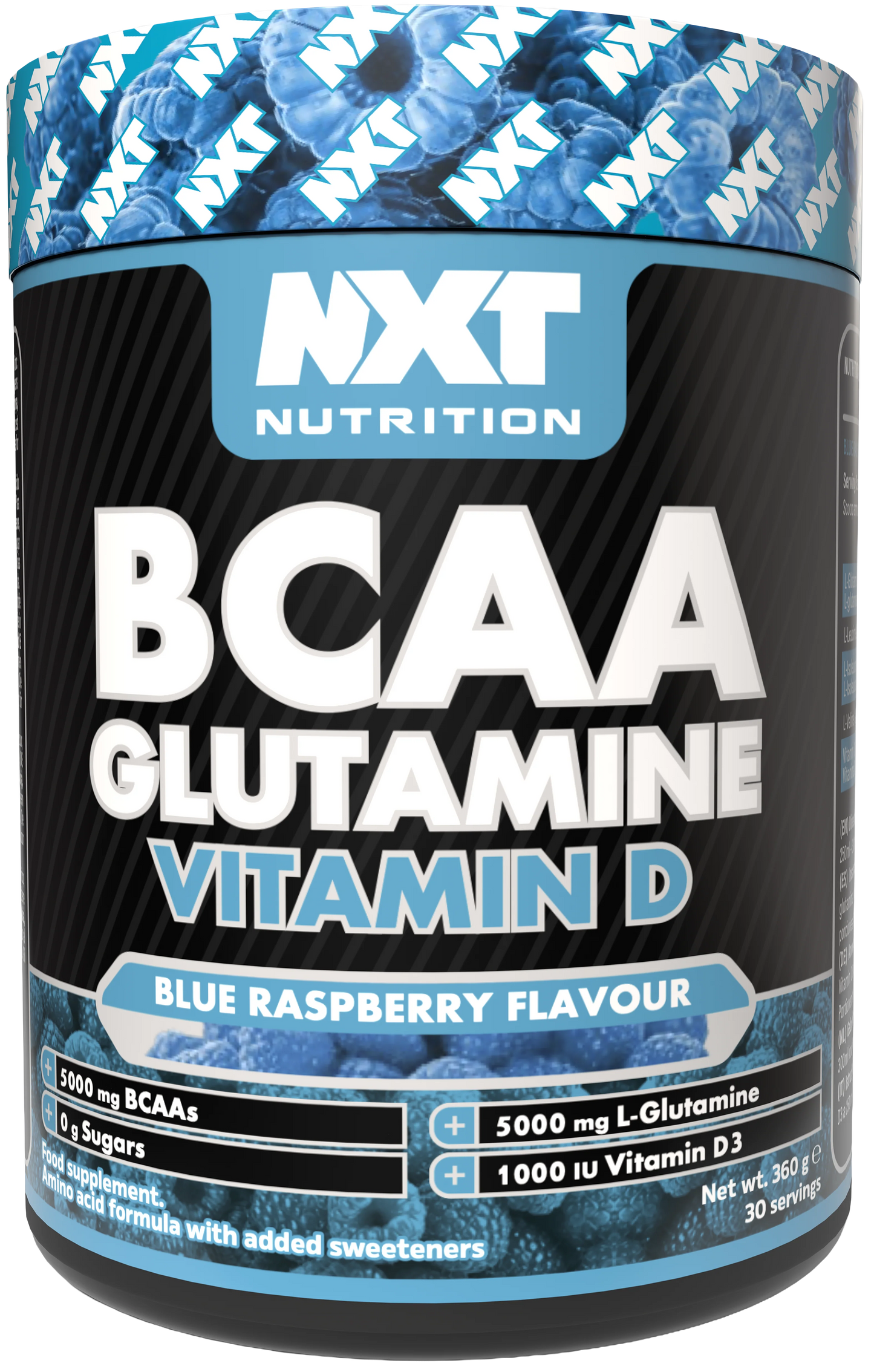 BCAA Glutamine & Vitamin D 360g