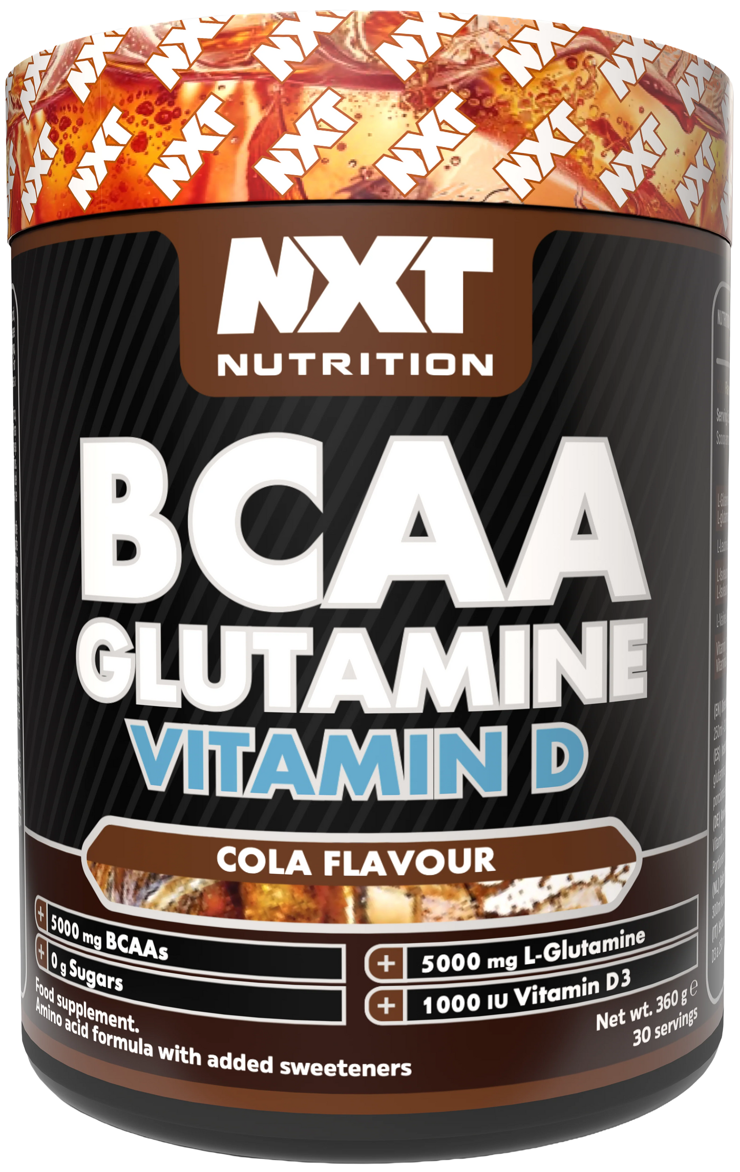 BCAA Glutamine & Vitamin D 360g