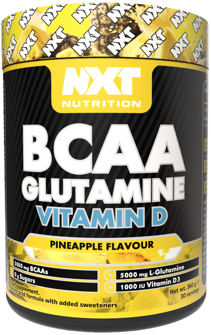 BCAA Glutamine & Vitamin D 360g