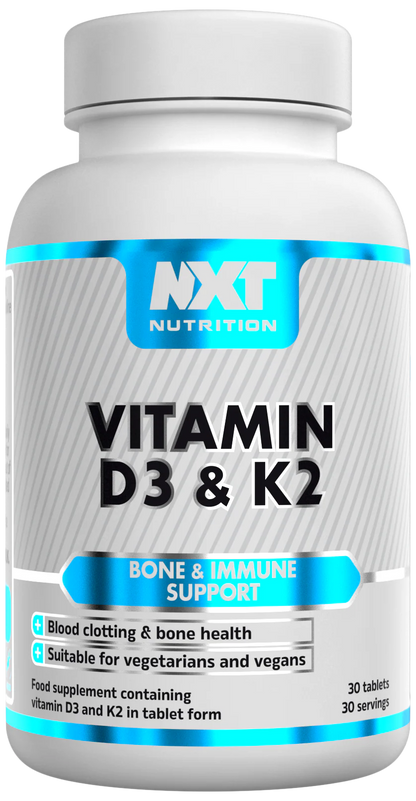 Vitamin D3 & K2 - 30 tablets