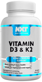 Vitamin D3 & K2 - 30 tablets