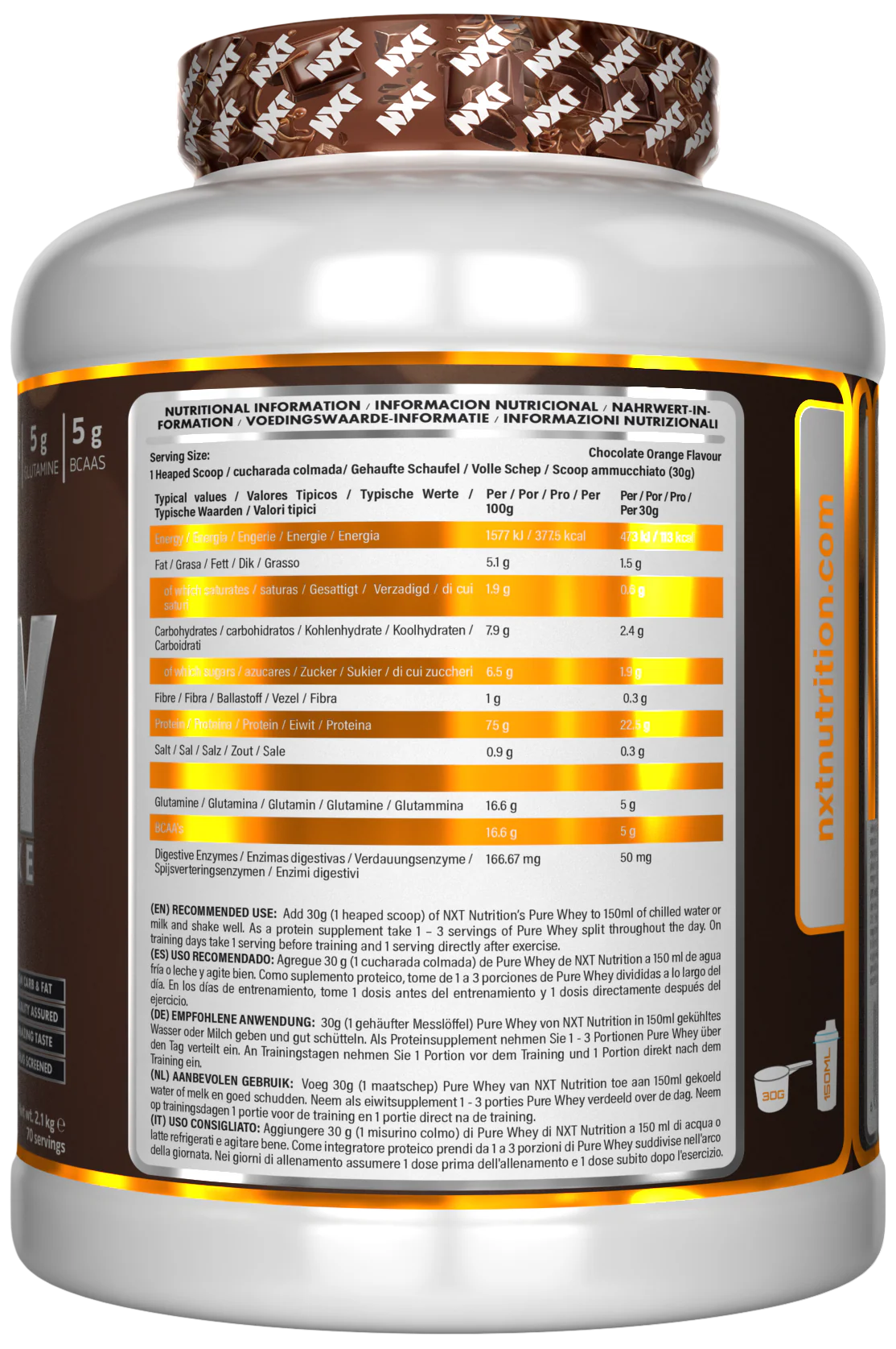 Pure Whey Deluxe 2.1kg